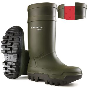Dunlop Purofort Thermo+ Full Safety S5 Green Welly