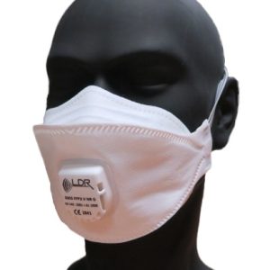 Moulded Valved FFP3 Dust Masks PK 10