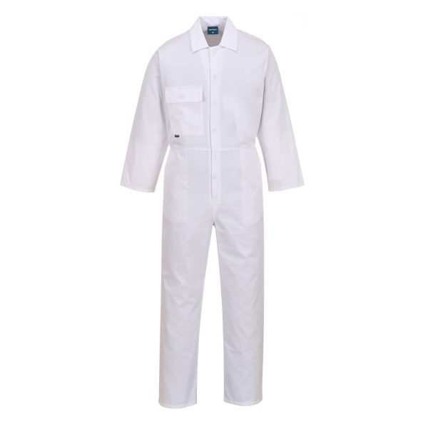 Portwest White Standard Coverall - 2802