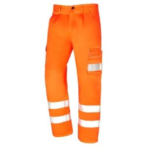 Hi Vis Orange Rail Spec Combat Trousers (Condor)