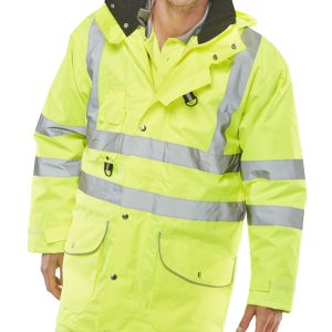 Hi Vis Elsener 7 In 1 Jacket Saturn Yellow