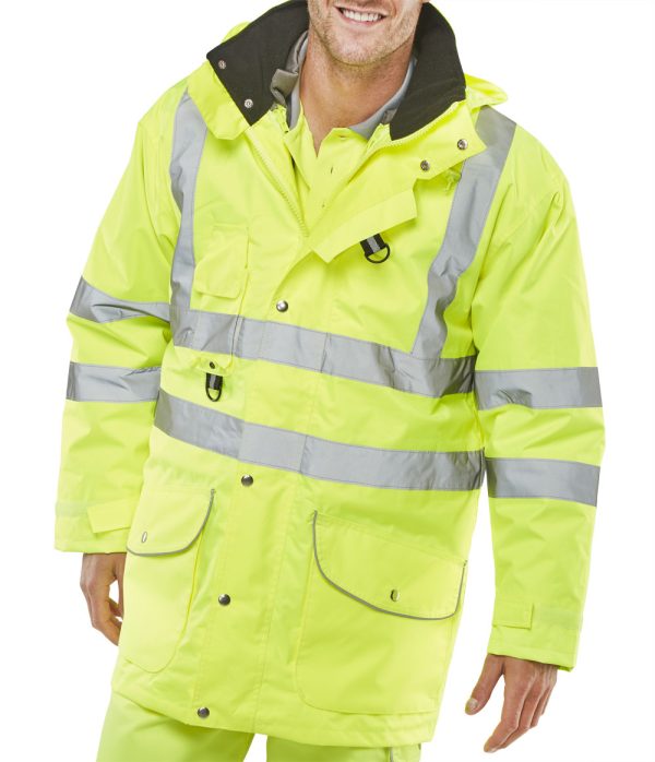 Hi Vis Elsener 7 In 1 Jacket Saturn Yellow