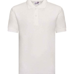 AWDis Academy Kids Piqué Polo Shirt White