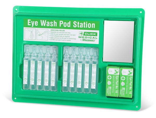 Medical Eyewash Pod Station (10 x 20ml) - CM0715