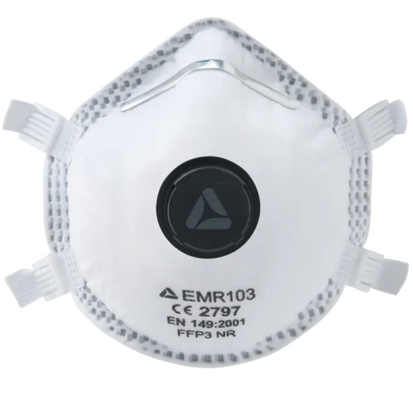 EMR103 Skytec Elements Cup Shaped Respirator FFP3V Box of 10