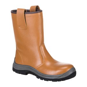 Portwest Steelite Rigger Boot S1P HRO (Unlined) Tan