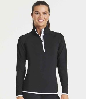Just Cool JC036 Women's Cool 1/2 Zip Sweatshirt