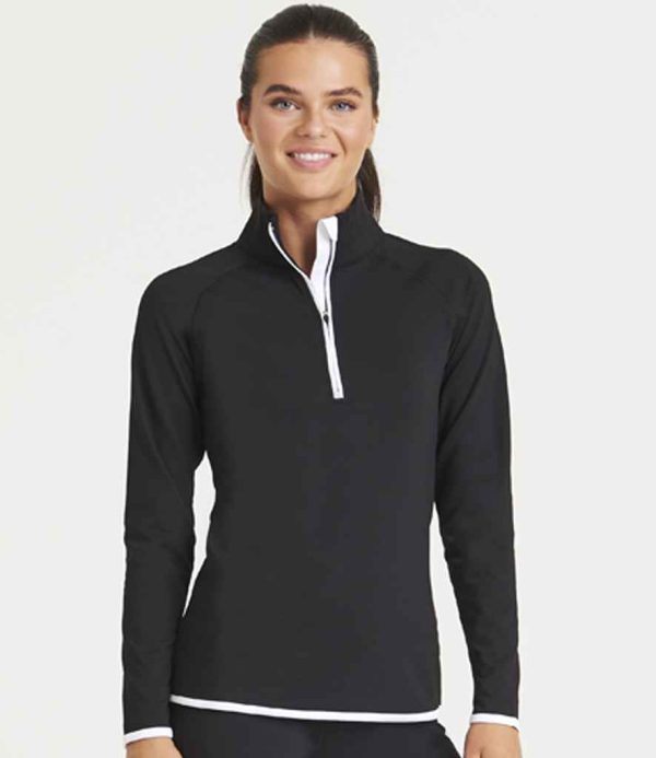 Just Cool JC036 Women's Cool 1/2 Zip Sweatshirt