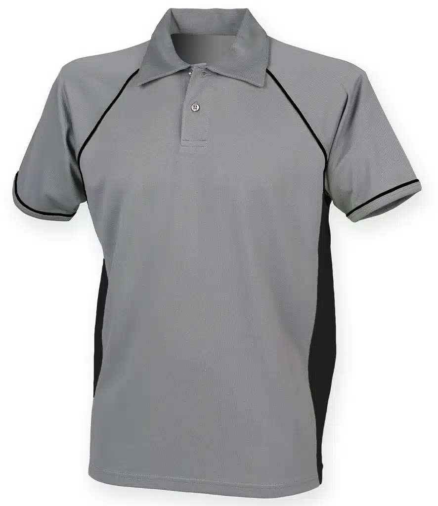 LV370 Finden and Hales Performance Piped Polo Shirt