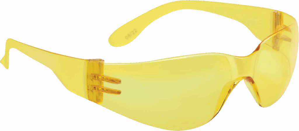 Delta Plus Brava2 Yellow Safety Glasses