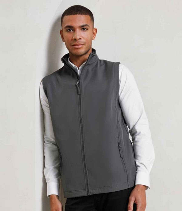 Premier Windchecker® Recycled Printable Soft Shell Gilet PR814