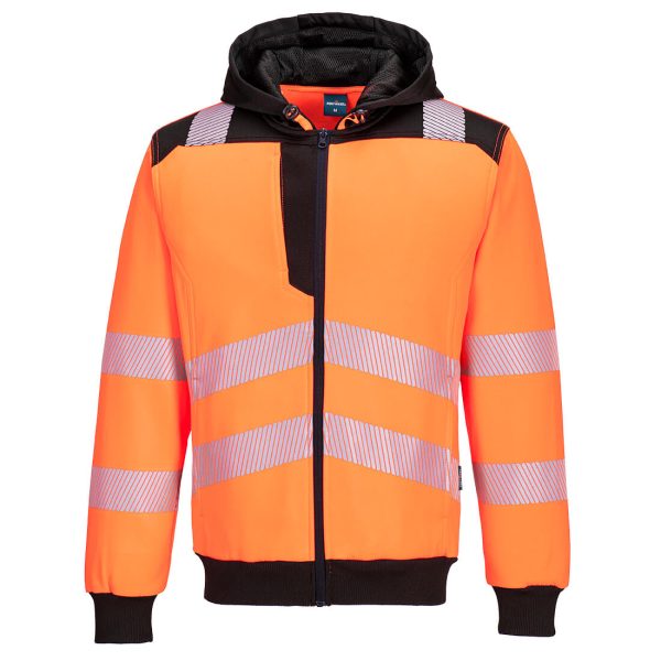 PW327 - PW3 Hi-Vis Zip Hoodie