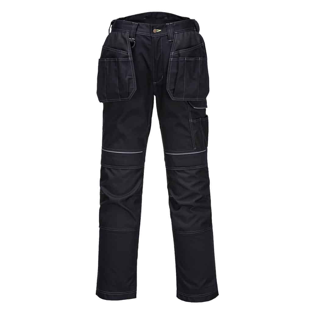 T602 - PW3 Holster Work Trousers Black
