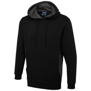 Uneek UC517 Two Tone Hooded Sweatshirt