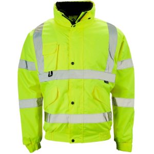 Hi Vis Breathable 2 In 1 Bomber Jacket