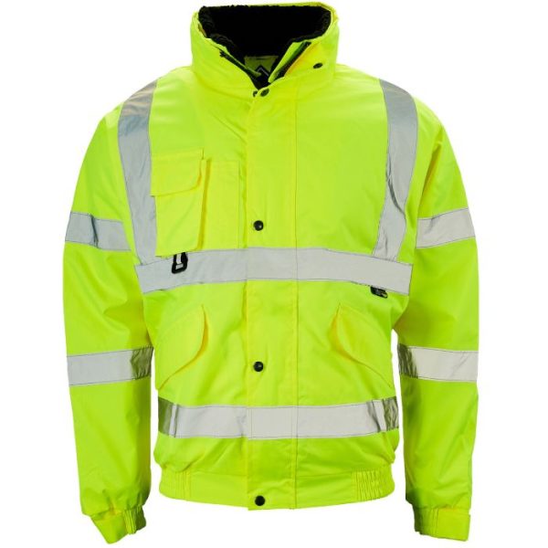 Hi Vis Breathable 2 In 1 Bomber Jacket