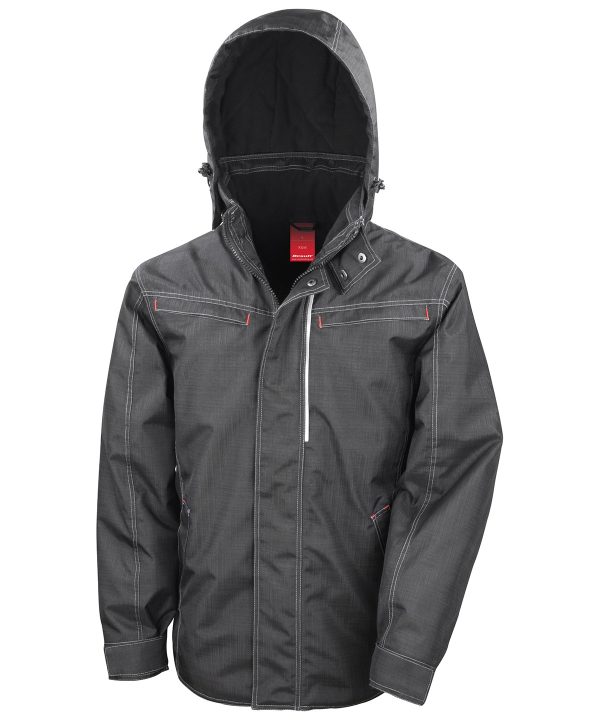 Result Work-Guard Denim Texture Rugged Jacket - RS326
