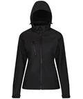 Regatta Ladies Venturer Three Layer Hooded Soft Shell Jacket - TRA702