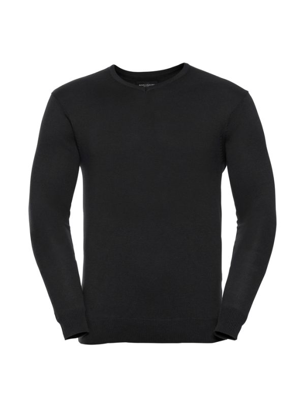 Russell V-Neck Knitted Sweater