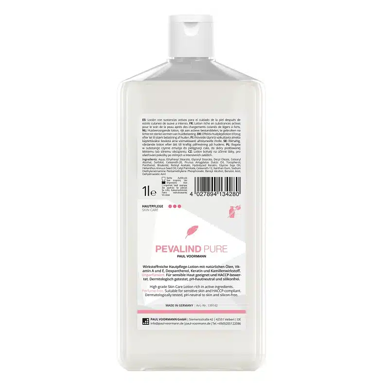 Pevalind Skin Care Lotion 1L