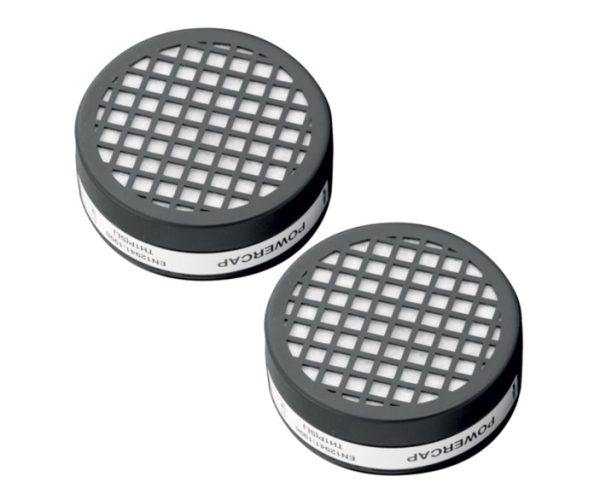 JSP Powercap® Filters - 1 Pair - Black