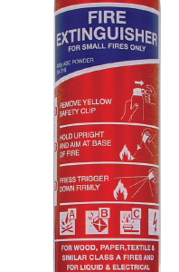 Jactone ABC Powder Aerosol Extinguisher 600g
