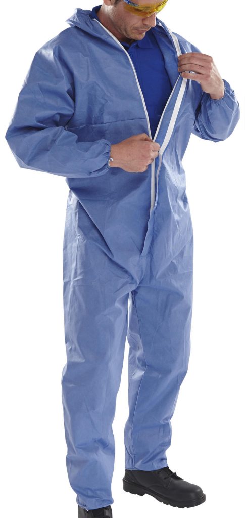 Disposable Blue Coveralls (XL)