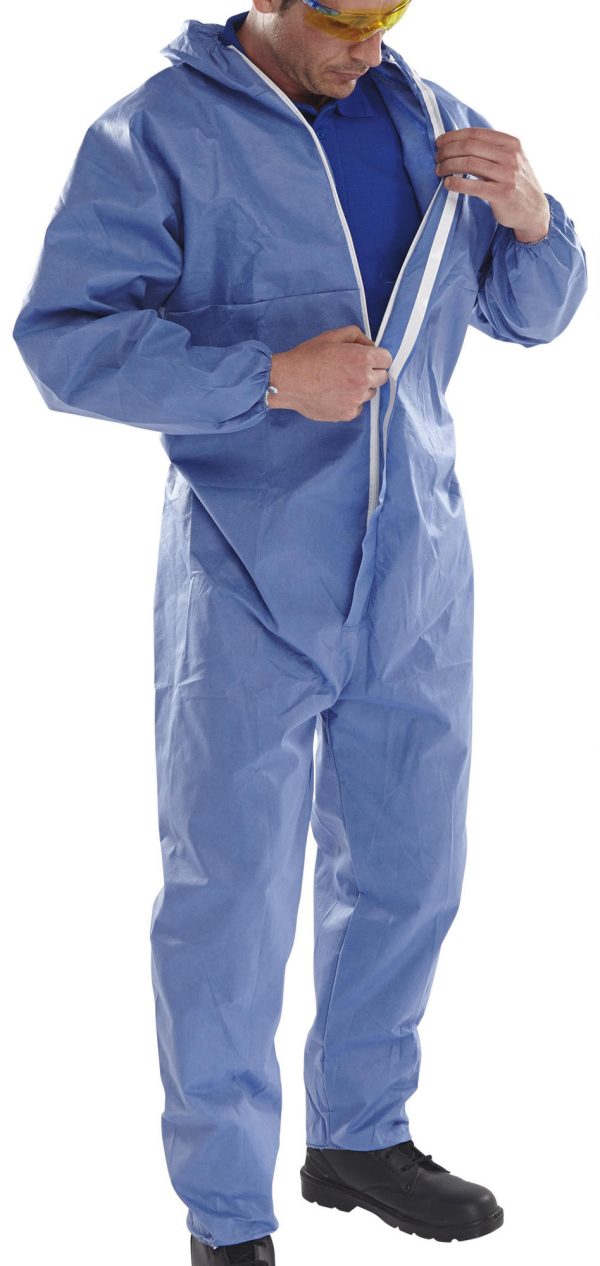 Disposable Blue Coveralls (XL)