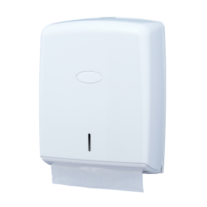 Hand Towel Dispenser White Plastic