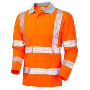 Leo Barricane Class 3 Coolviz Plus Sleeved Polo Shirt