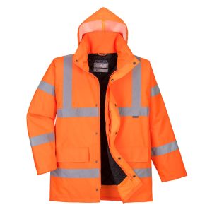 Portwest Hi Vis Orange Traffic Jacket (RT30)