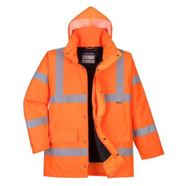 Portwest Hi Vis Orange Traffic Jacket (RT30)