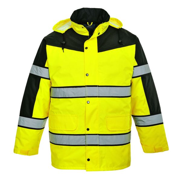 Hi Vis Full Waterproof Two Tone Jacket