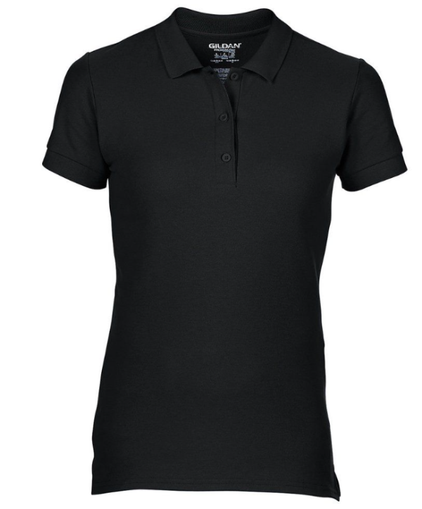 Gildan Women's premium cotton double piqué sport shirt (GD043)