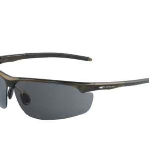 JSP Leone Spectacle Light Brown Frame, Smoke Lens AS/AF Coating KN UV400