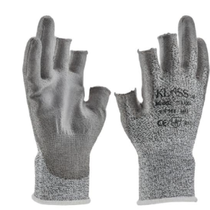 Klass Tek 1001 Fingerless Cut Level D Glove Pack of 10