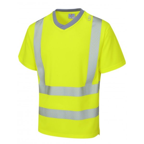 LEO Larkstone ISO 20471 Class 2 Coolviz Plus T-Shirt