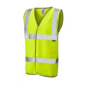 LEO Tarka Class 2 Hi Vis Yellow Waiscoat