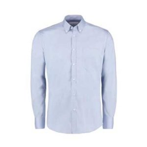 Kustom Kit Slim Fit Premium Oxford Shirt Long Sleeve (KK113)