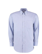 Kustom Kit Premium Long Sleeve Classic Fit Oxford Shirt - K105