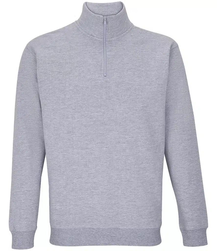 SOL'S 04234 Unisex Conrad 1/4 Zip Sweatshirt