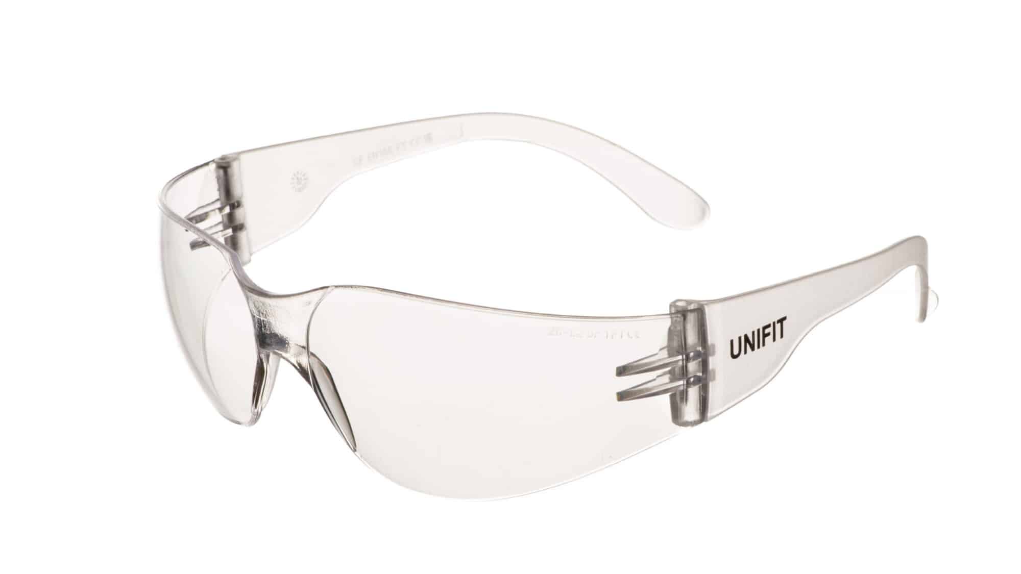 Unifit Safety Eyewear Anti Scratch, Anti Mist - Clear Lens