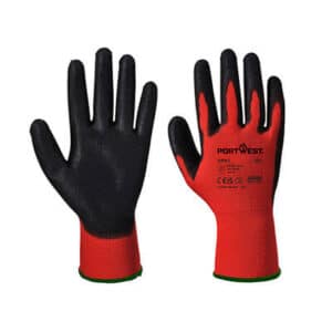 A641 Red/Black PU Coated Glove (Pack 12)