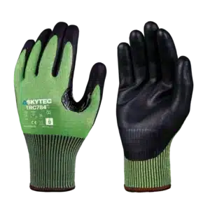 Skytec TRC784 Cut F 18G Ultra Lightweight, Extreme Cut / Nitrile Foam Gloves (Pack of 10)