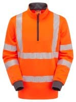 Pulsar REACT Hi Vis Quarter Zip Sweatshirt