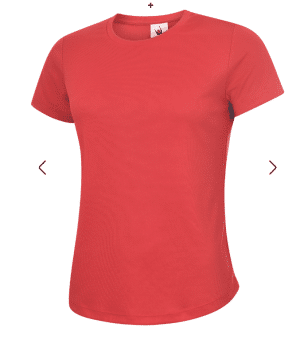 Uneek UC316 Ladies Ultra Cool T-Shirt