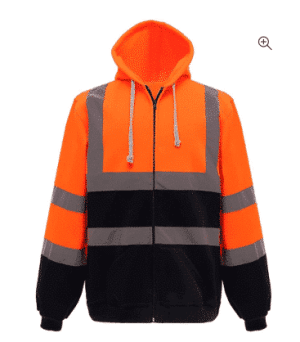 Yoko Hi-Vis Zip Hoodie