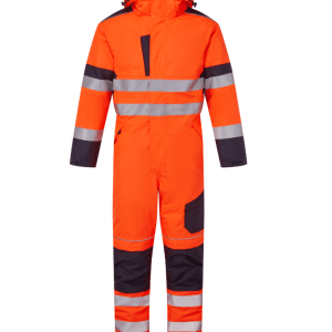 System Hi Vis Eco Insulated Orange/Navy Coverall