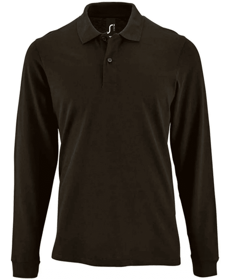 SOL'S 02087 Perfect Long Sleeve Pique Polo Shirt