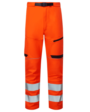 Supertouch System Hi-Vis Eco Stretch Softshell Trouser
